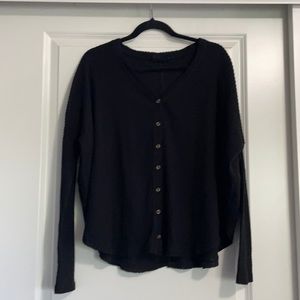 Black thermal long sleeve